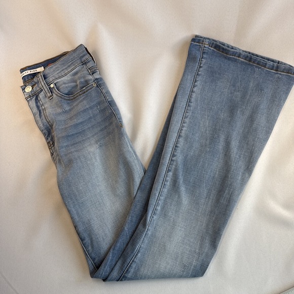 Celebrity Pink Jeans Juniors‎ sz 1/25 The Angel Stretch Bell Bottom (25x31) - Picture 4 of 9